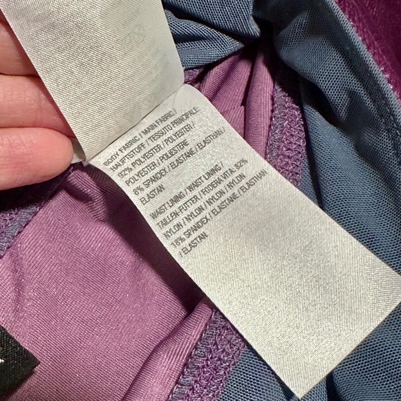 Women with Control Purple Velvet Leggings - XS - Picture 10 of 13